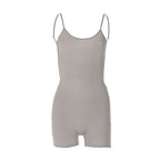 Damen Bodysuit mit schmalem Schnitt und feinen Spaghetti-Trägern R&B