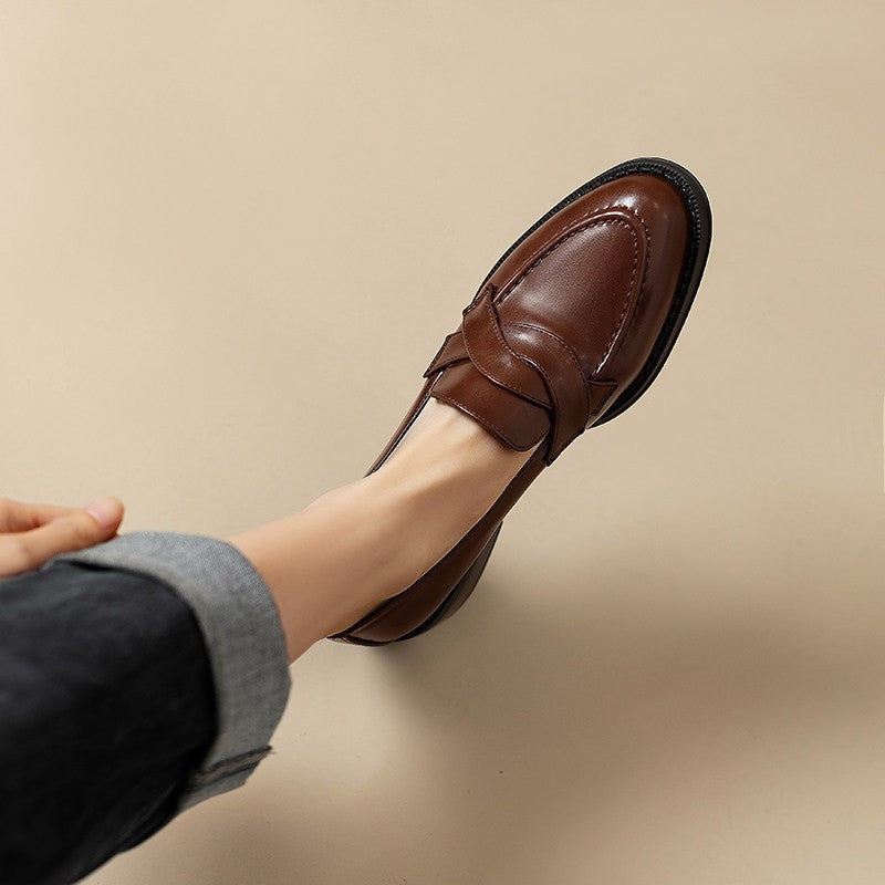 Damen Elegante Slipper mit modischer Schnallenverzierung und komfortablem Fußbett R&B