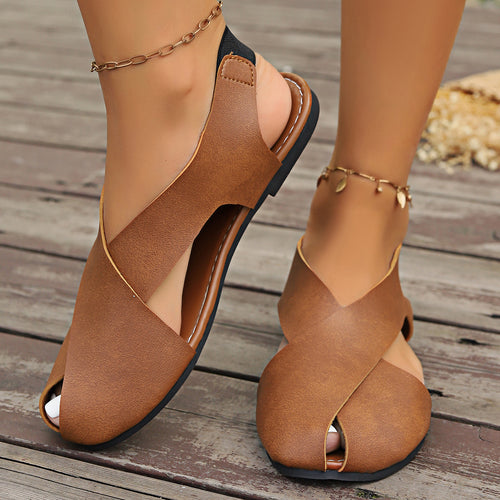 Damen Flexibles Leder-Ballettschuh-Design R&B