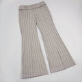 Damen Flared Hose mit eleganten Streifen und tailliertem Schnitt R&B