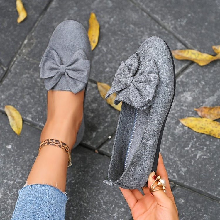 Damen Ballerinas mit eleganter Schleifenverzierung R&B