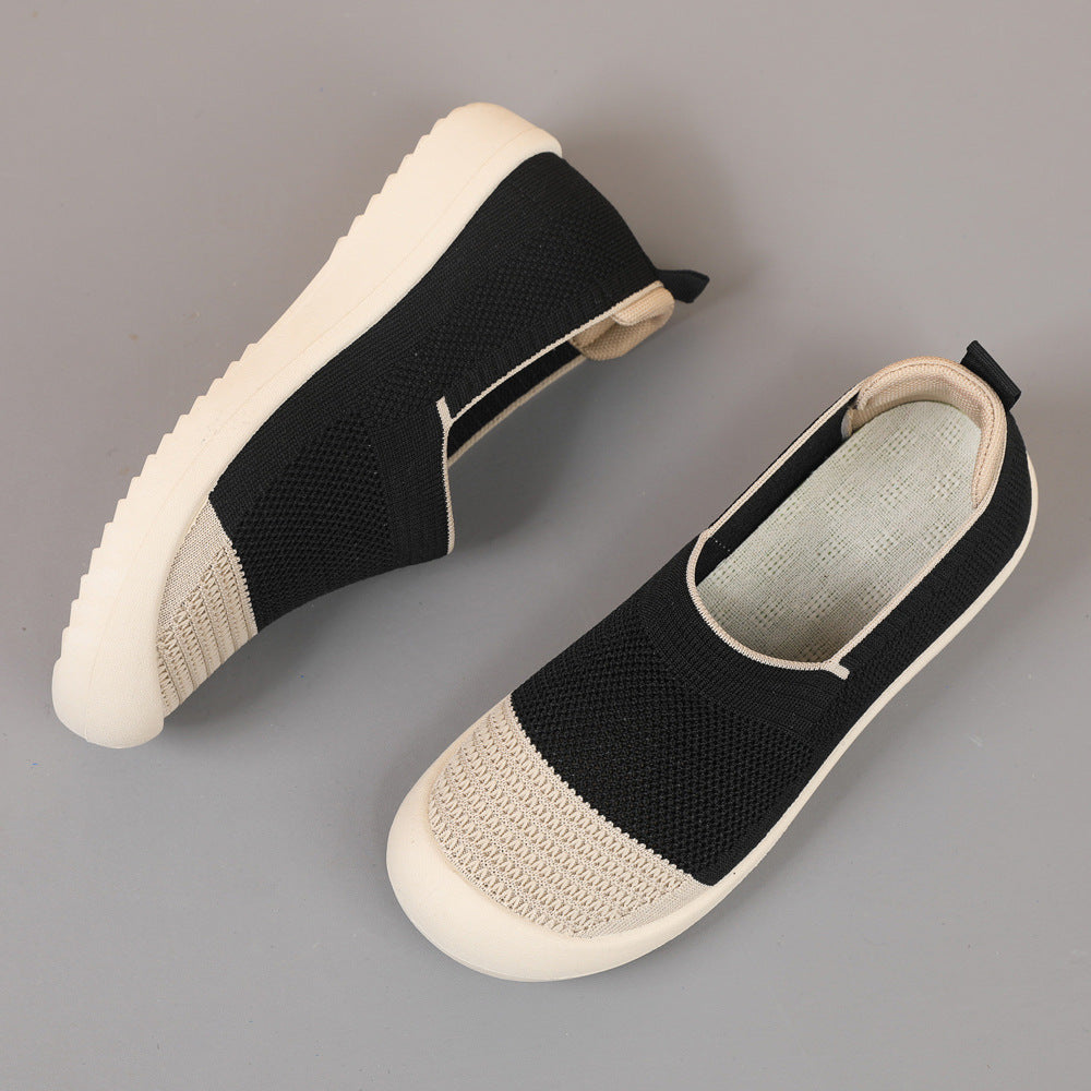Damen Atmungsaktive Slip-On Sneakers mit gepolsterter Sohle R&B