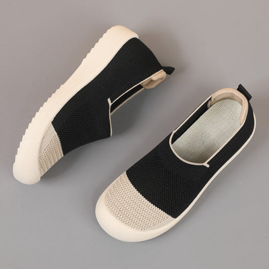 Damen Atmungsaktive Slip-On Sneakers mit gepolsterter Sohle R&B