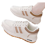 Damen Sportliche Laufschuhe mit atmungsaktivem Obermaterial und besonderer Dämpfung R&B