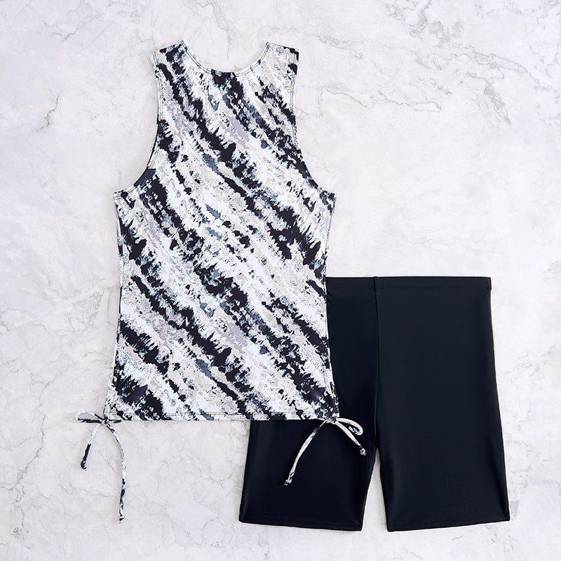 Damen Tankini-Set mit modischem Tragekomfort und verstellbaren Bändern R&B