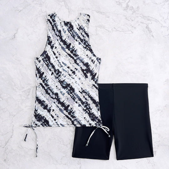 Damen Tankini-Set mit modischem Tragekomfort und verstellbaren Bändern R&B