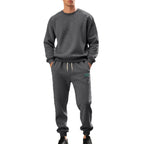 Herren sportliches Freizeit-Set mit Rundhalsausschnitt und elastischem Bund R&B