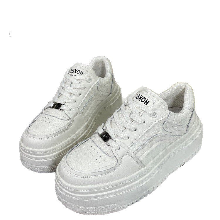 Damen Sportliche Plateausneaker mit modernem Design