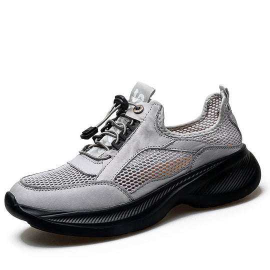 Herren Atmungsaktive Freizeitsneaker mit elastischem Schnellverschluss R&B