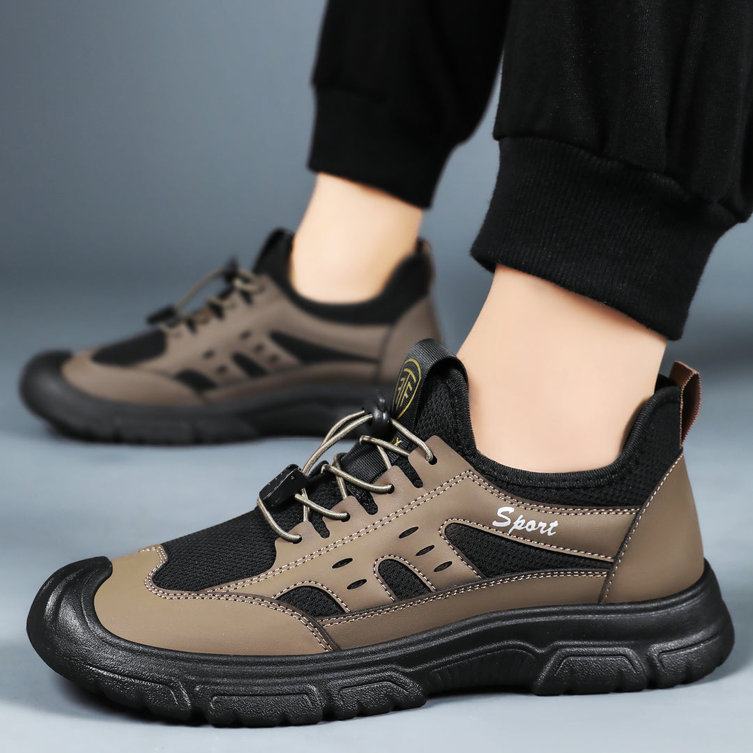 Damen Sportliche Freizeitschuhe mit rutschfester Sohle und atmungsaktiver Obermaterialstruktur R&B