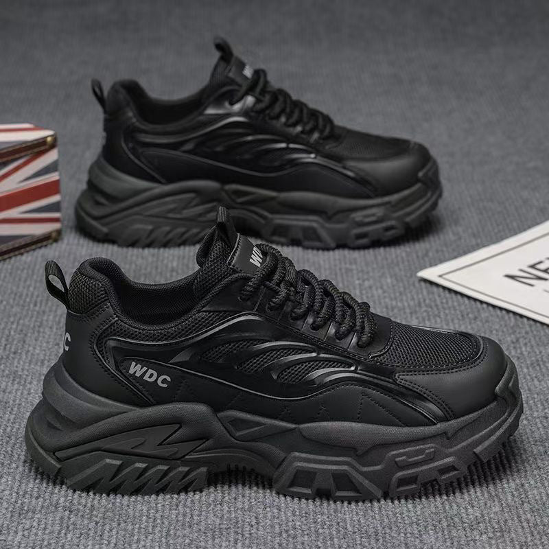 Damen Chunky Sneakers mit atmungsaktiver Mesh-Oberfläche und stoßdämpfender Sohle