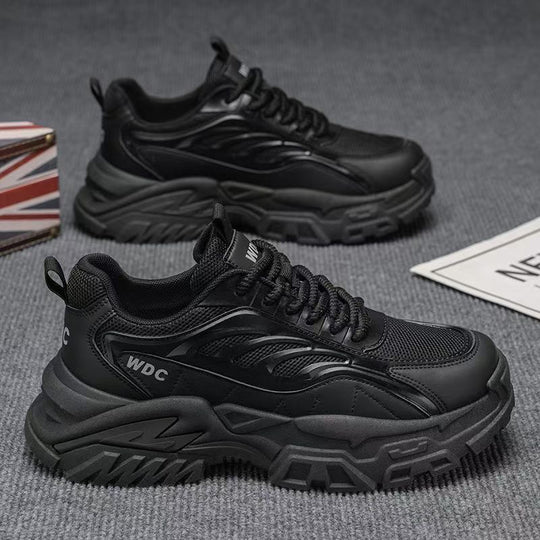 Damen Chunky Sneakers mit atmungsaktiver Mesh-Oberfläche und stoßdämpfender Sohle R&B