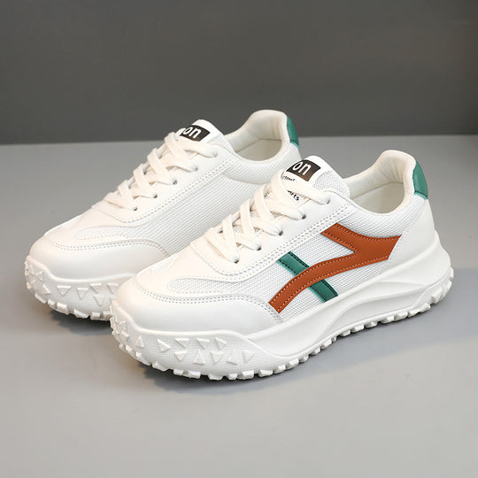 Damen Sportliche Komfort-Sneaker mit rutschfestem Profil und atmungsaktiver Obermaterialstruktur R&B