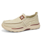 Damen Bequeme Slip-On Sneaker mit texturierter Oberfläche und flexiblem Sohlenprofil R&B