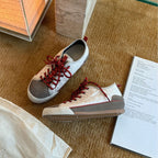Damen Sportliche Sneakers im minimalistischen Design mit atmungsaktiver Obermaterialkombination