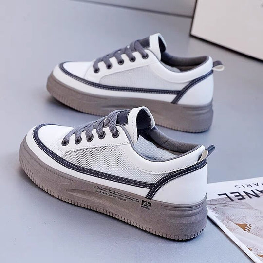 Damen Sneaker mit atmungsaktivem Mesh und sportlicher Laufsohle R&B