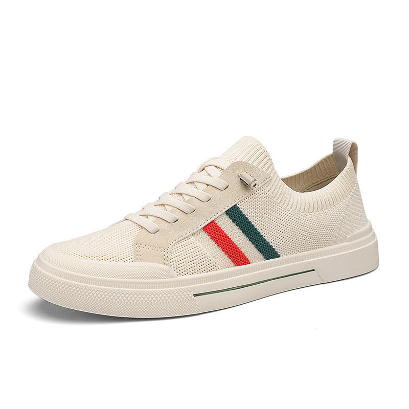 Damen Sportliche Sneakers mit strukturiertem Obermaterial und elastischem Komfort