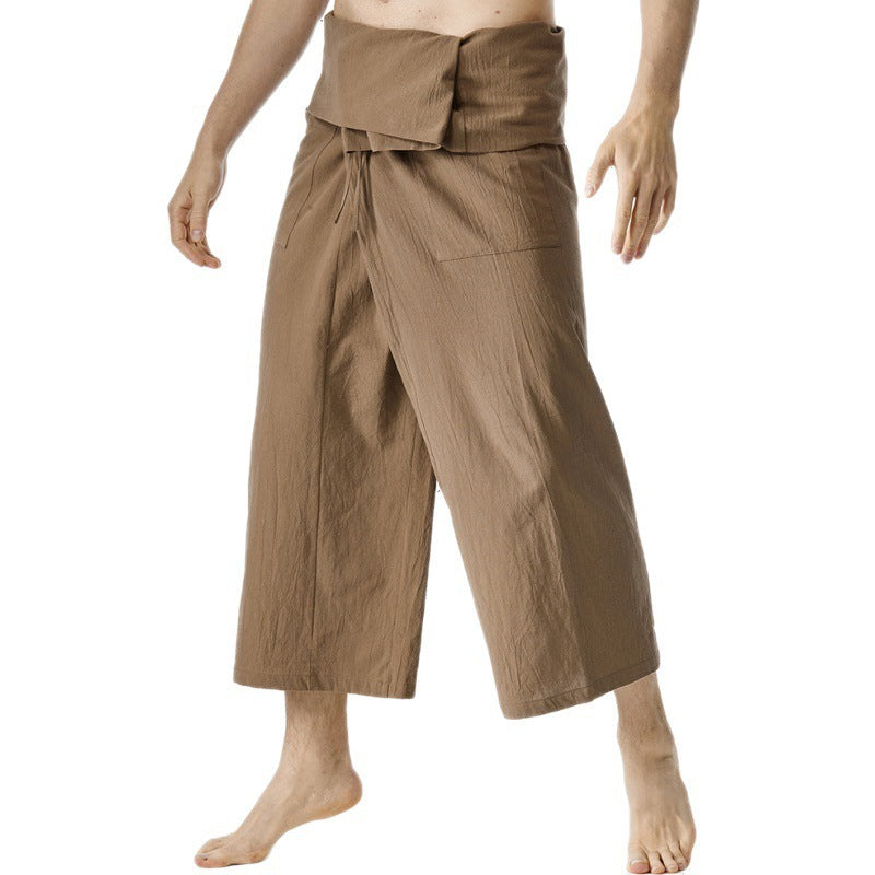 Herren lässige Wickelhosen im modernen Design R&B