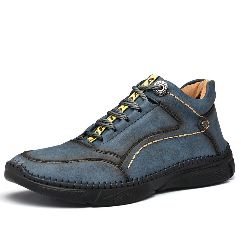 Herren Komfortable und langlR&Bige Schnürschuhe R&B