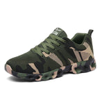 Damen Sportliche Camouflage Sneakers mit dämpfender Sohle R&B