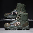Herren Tactical Stiefel mit strapazierfähigem Obermaterial und rutschfester Sohle R&B
