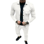 Herren modisches Freizeitanzug mit strukturiertem Design R&B