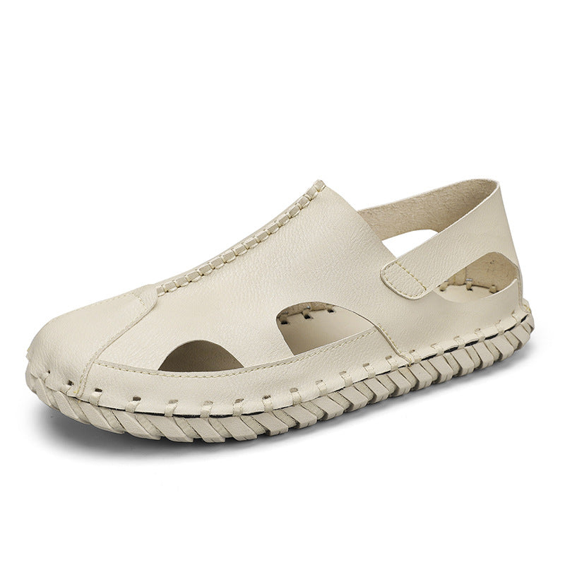 Damen Bequeme Leder Sandalen mit atmungsaktivem Design R&B