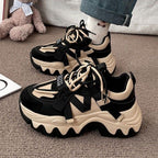 Damen Sportliche Chunky Sneaker mit flexibler Sohle und atmungsaktivem Obermaterial R&B