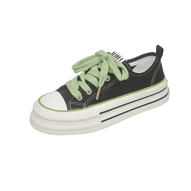 Damen Trendige Sneaker mit dicker Sohle und modischen Details