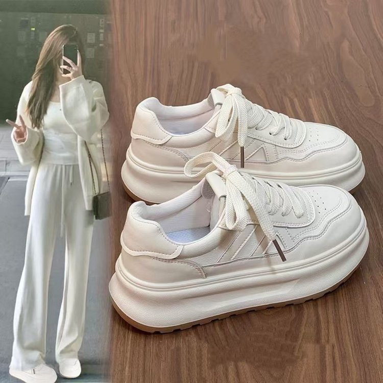 Damen Trendige Chunky Sneakers mit stilvollem Plateau und modischen Akzenten R&B