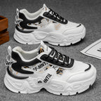 Damen Sportliche Chunky Sneakers mit einzigartigem Blumenmuster