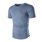 Herren sportliches T-Shirt mit atmungsaktiver Funktionsfaser und bequemer Passform