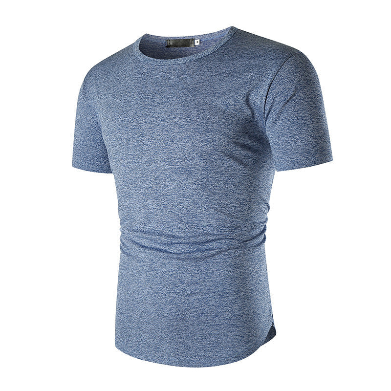 Herren sportliches T-Shirt mit atmungsaktiver Funktionsfaser und bequemer Passform