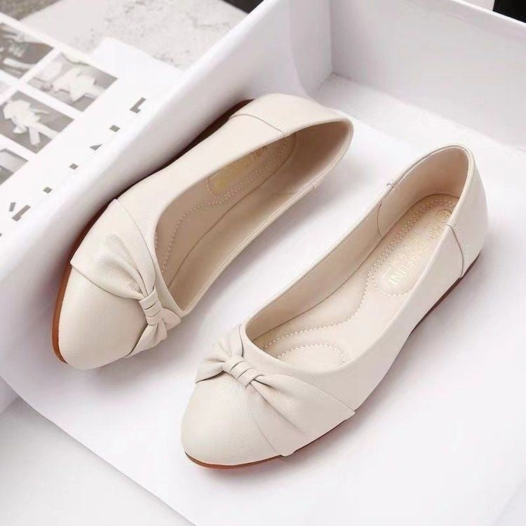 Damen Verspielte Ballerinas mit elegantem Knoten-Design R&B