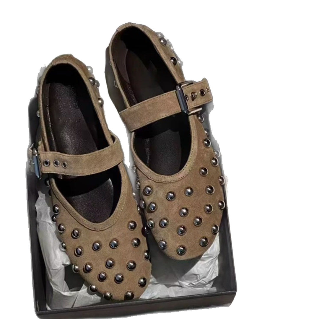 Damen Designerschuhe mit modischen Nietenakzenten R&B