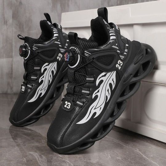 Damen Sportliche Sneakers mit innovativem Schnellschnürsystem und atmungsaktivem Obermaterial R&B