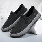 Damen Komfortable und atmungsaktive Slip-On Sneakers mit rutschfester Sohle