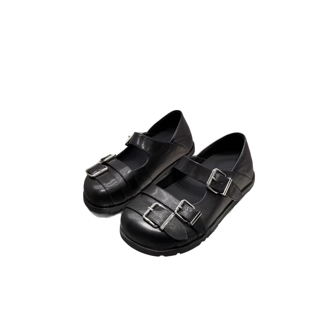 Damen Komfortable Sandalen mit praktischen Schnallen und robustem Fußbett R&B