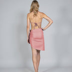 Damen Triangel-Bikini mit asymmetrischem Skirt-Design R&B