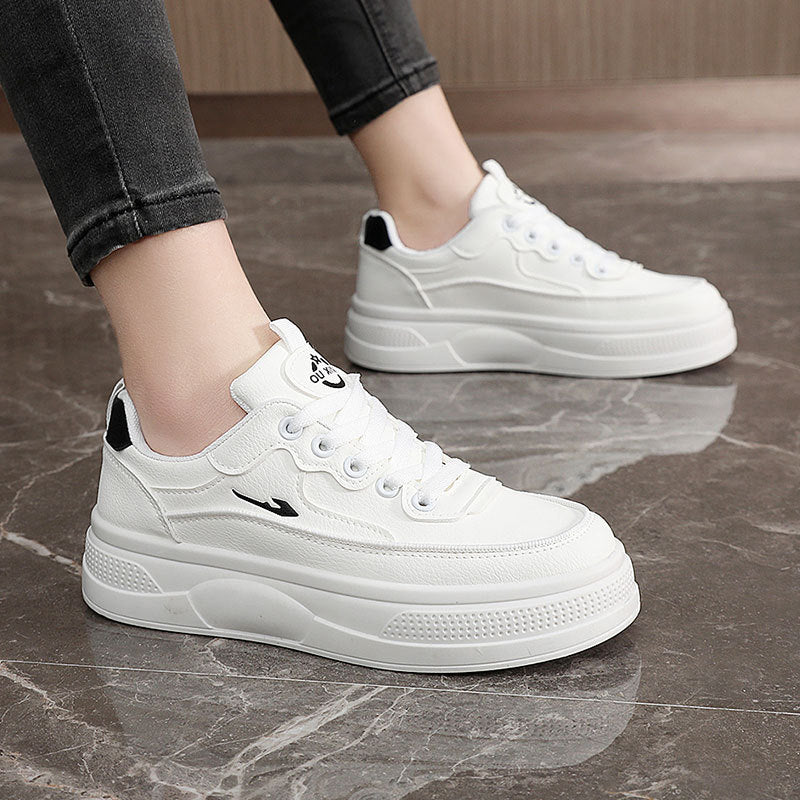 Damen modische Plateau-Sneaker mit ergonomischem Design und dämpfendem Sohlenprofil R&B