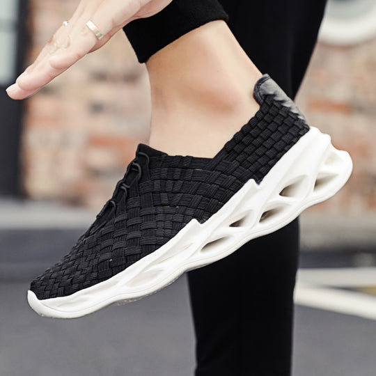 Damen Atmungsaktive Slip-On Sneakers mit innovativer Sohlenkonstruktion R&B