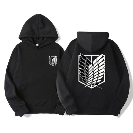 Damen Kapuzenpullover mit klassischem Anime-Motiv R&B