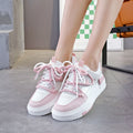 Damen modische Sneaker mit innovativem Schnürsystem und atmungsaktiver Obermaterialstruktur R&B