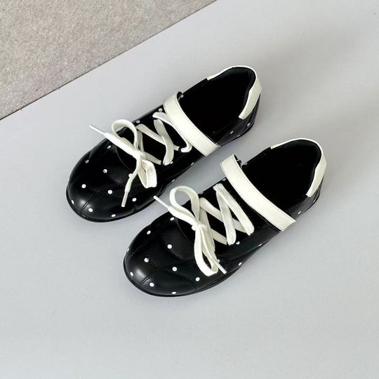 Damen Freizeit Sneakers mit punktemuster und flexiblem Obermaterial R&B