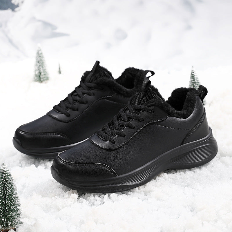 Damen modische Freizeitschuhe mit wärmendem Innenfutter und rutschfester Sohle