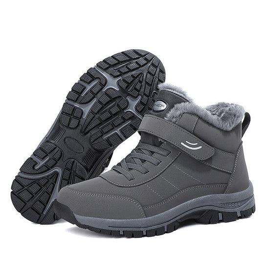 Damen isolierte Winterstiefel mit rutschfester Sohle und weichem Innenfutter R&B