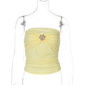 Damen Bustieroberteil mit elegantem Twist und glitzerndem Schmuckdetail R&B