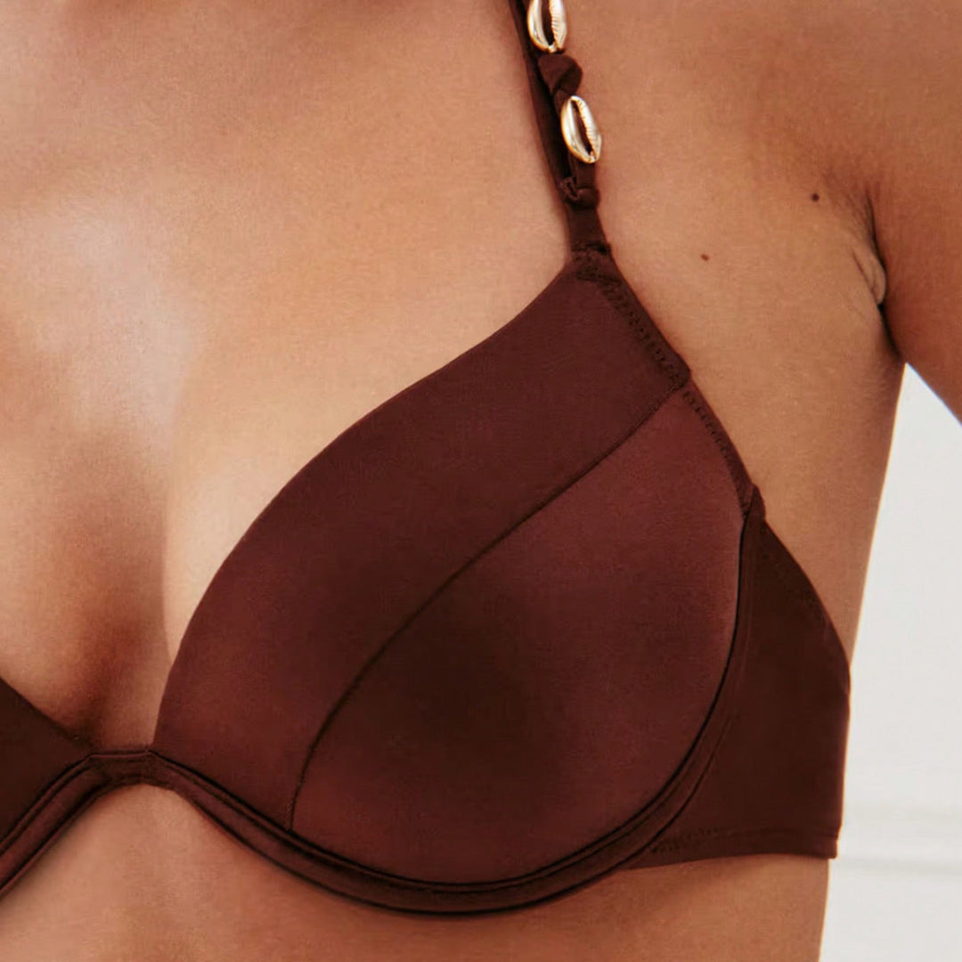 Damen Push-Up-Bikini mit funktionalen Trägern R&B