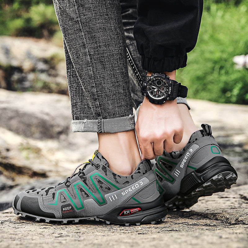 Damen Trail- und Outdoor-Sneaker mit rutschfester Sohle und atmungsaktivem Obermaterial R&B