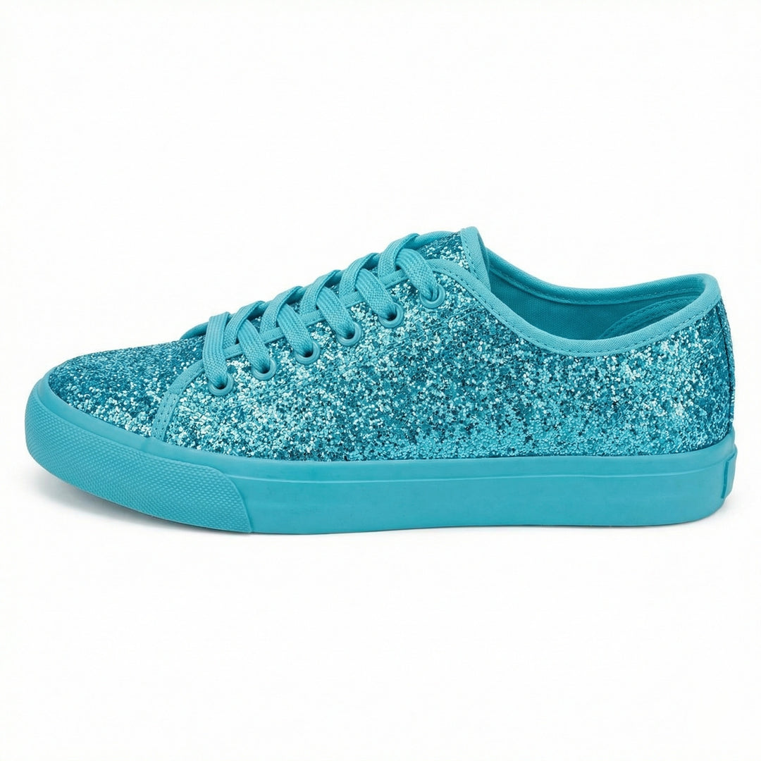 Damen Glitzernde Sneaker mit atmungsaktiver Sohle und zusätzlichem Komfort R&B
